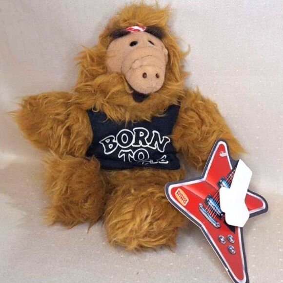 1988 Burger King The Many Faces of ALF "Melmac Rock" Hand Puppet - Picture 2 of 8